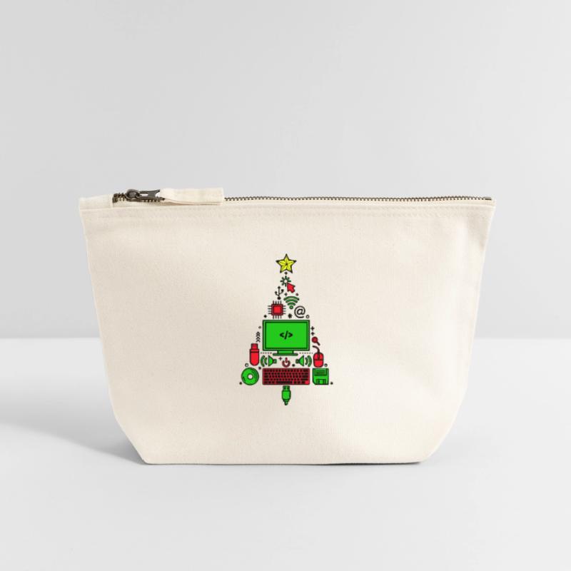 Code Computer Code Debug Skripting Programmierer Canvas Reißverschluss-Täschchen (12 x 13 cm)