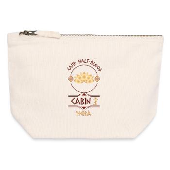 Cabin #2 in Camp Half Blood, Child of Hera - Canvas Zip Pouch 12 x 13 cm - nature - Front