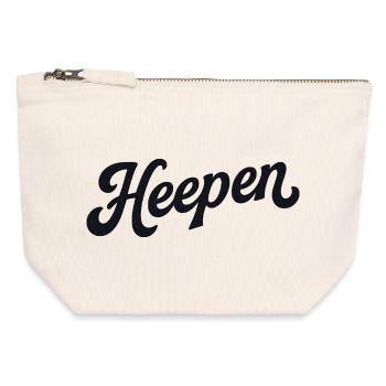 Heepen Bielefeld#heepenstyle - Canvas Zip Pouch 12 x 13 cm - nature - Front