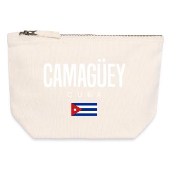 Camagüey Cuba Cubans - Canvas Zip Pouch 12 x 13 cm - nature - Front