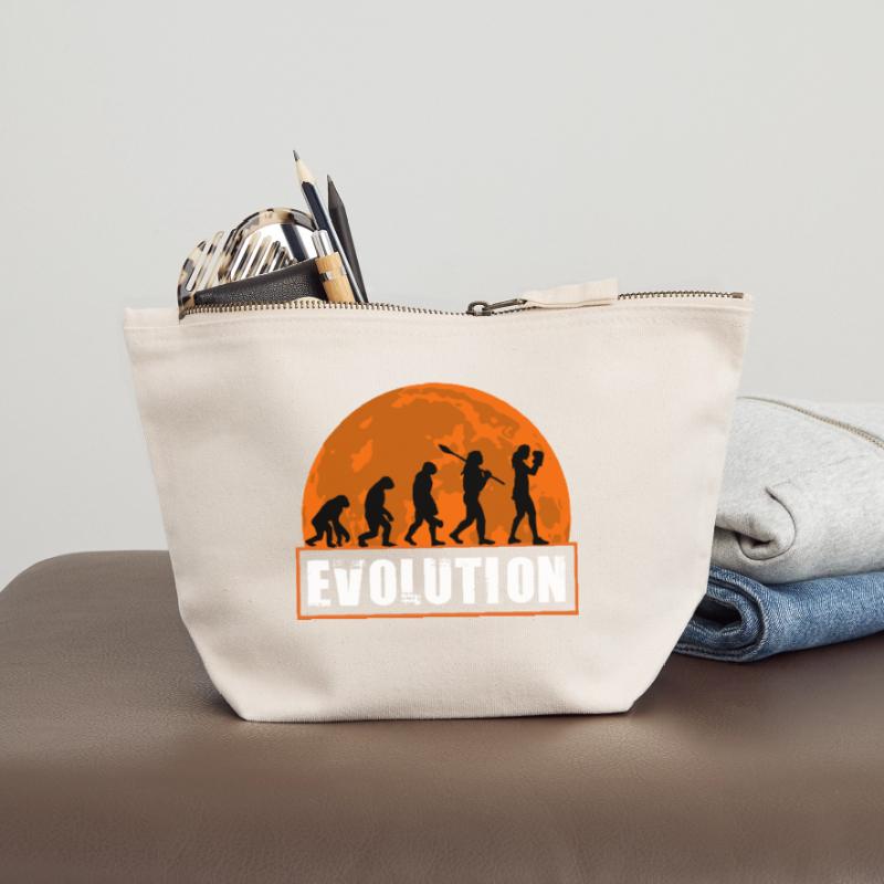 Boxe Evolution Boxeuse Fille Combat Boxe Boxe Pochette zippée en toile 12 x 13 cm