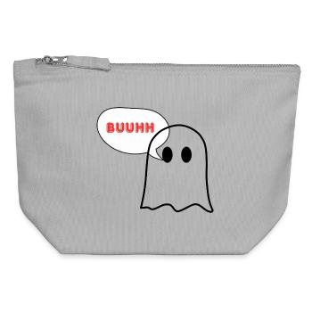 Expressive comic idiom - Canvas Zip Pouch 12 x 13 cm - sports grey - Front