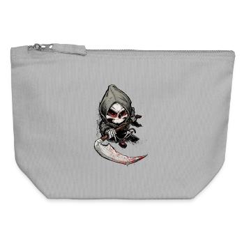 Death that kills - Canvas Zip Pouch 12 x 13 cm - sports grey - Front