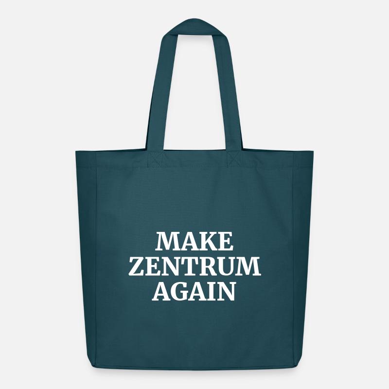 Refaire le centre - Tote bag Stanley/Stella Midweight recyclé - bleu pétrole foncé