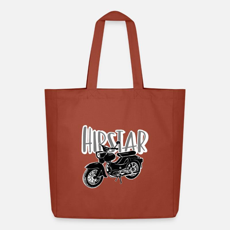 Hipstar Moped - Midweight recycelter Stoffbeutel von Stanley/Stella - Terrakotta