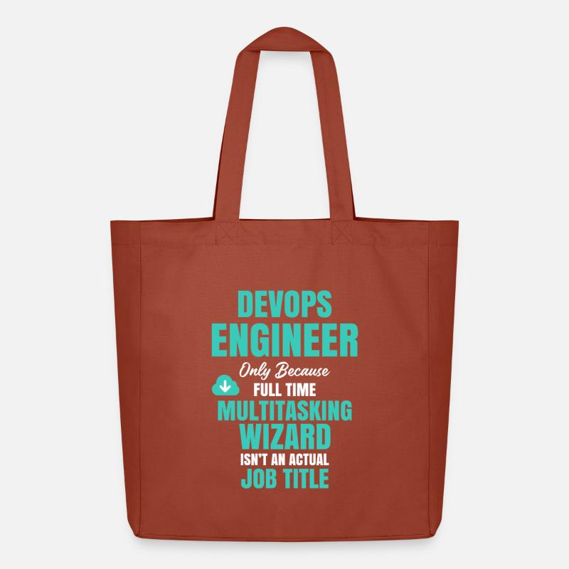 DevOps Engineer Multitasking-Assistent - Midweight recycelter Stoffbeutel von Stanley/Stella - Terrakotta