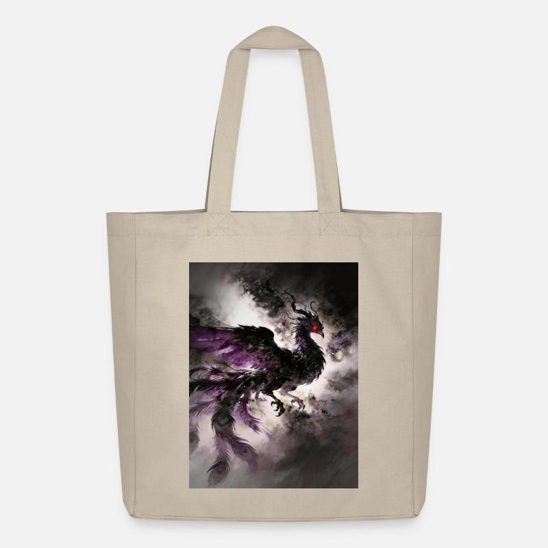 Le Crépuscule du Phénix Noir : Éclipse - Midweight Recycled Tote Bag by Stanley/Stella - desert dust