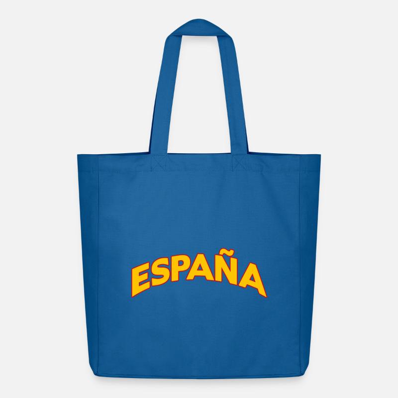 Spanien 5 - Midweight recycelter Stoffbeutel von Stanley/Stella - Achtsames Blau