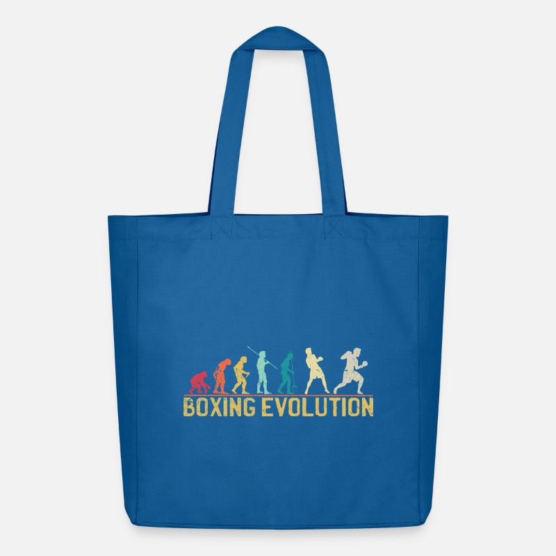 Boxen Evolution Progression Design - Midweight recycelter Stoffbeutel von Stanley/Stella - Achtsames Blau