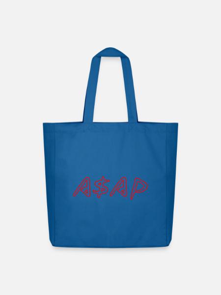 ASAP Neon Sketch Rot - Midweight recycelter Stoffbeutel von Stanley/Stella - Achtsames Blau