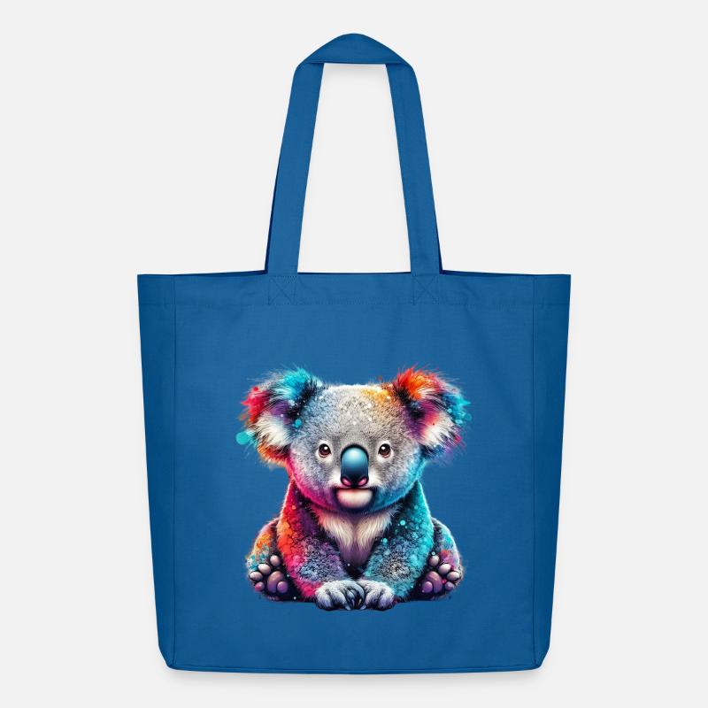 Koala - Midweight recycelter Stoffbeutel von Stanley/Stella - Achtsames Blau