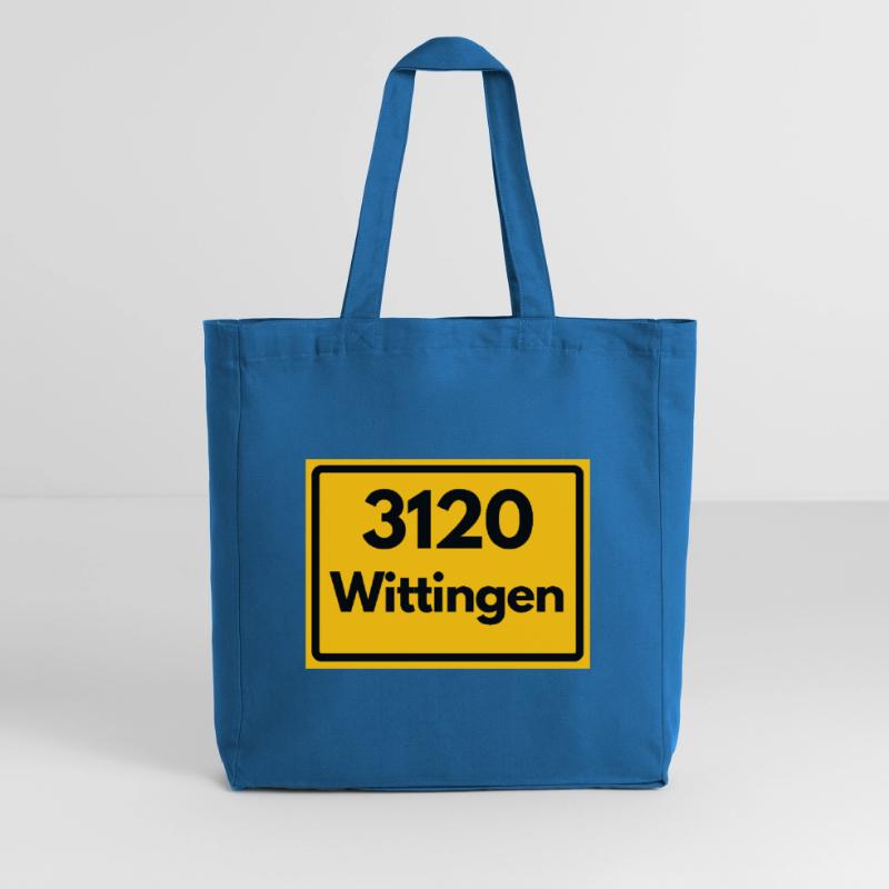 OLD POSTCODE POSTCODE RETRO 3120 WITTRINGEN Midweight Recycled Tote Bag by Stanley/Stella