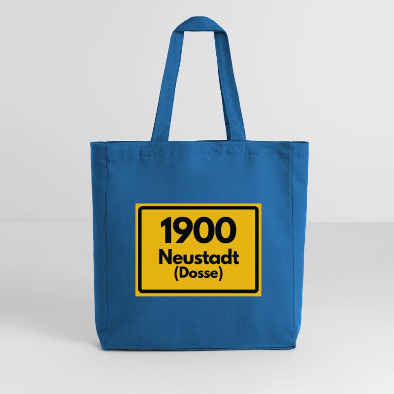 OLD POSTCODE ZIP CODE RETRO 1900 NEUSTADT DOSSE Midweight Recycled Tote Bag by Stanley/Stella