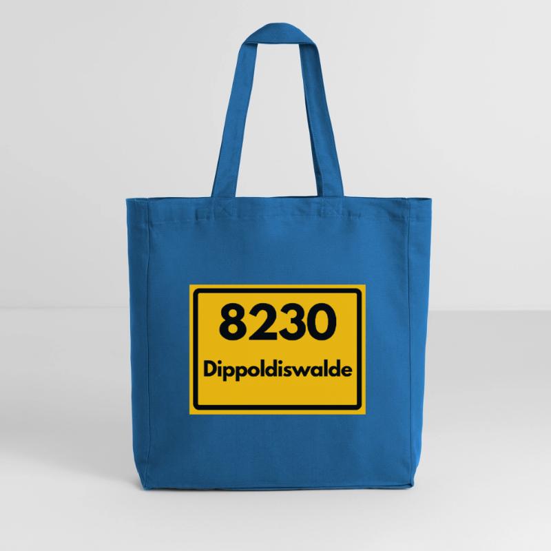 OLD POSTCODE ZIP CODE 8230 DIPPOLDISWALDE SAXONY Midweight Recycled Tote Bag by Stanley/Stella