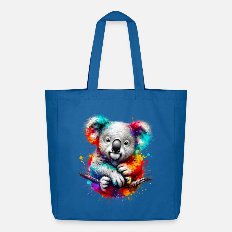 Koala - Midweight recycelter Stoffbeutel von Stanley/Stella - Achtsames Blau