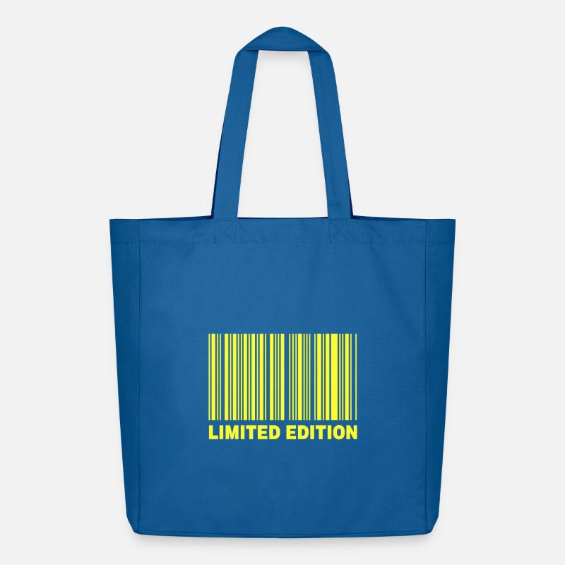 LIMITED EDITION - BARCODE - Midweight recycelter Stoffbeutel von Stanley/Stella - Achtsames Blau
