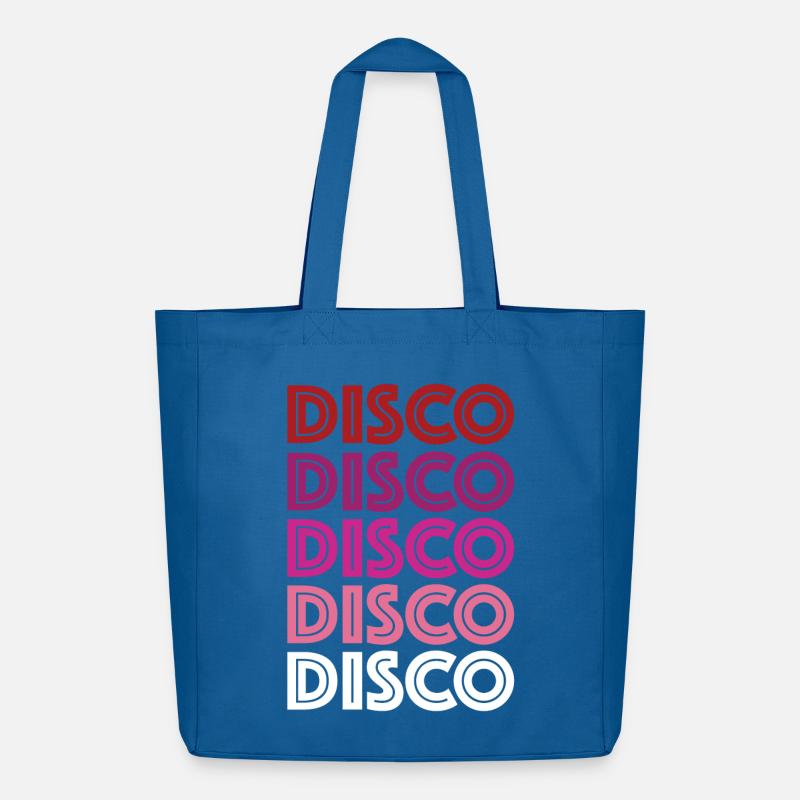 Disco Disco Disco - Midweight recycelter Stoffbeutel von Stanley/Stella - Achtsames Blau