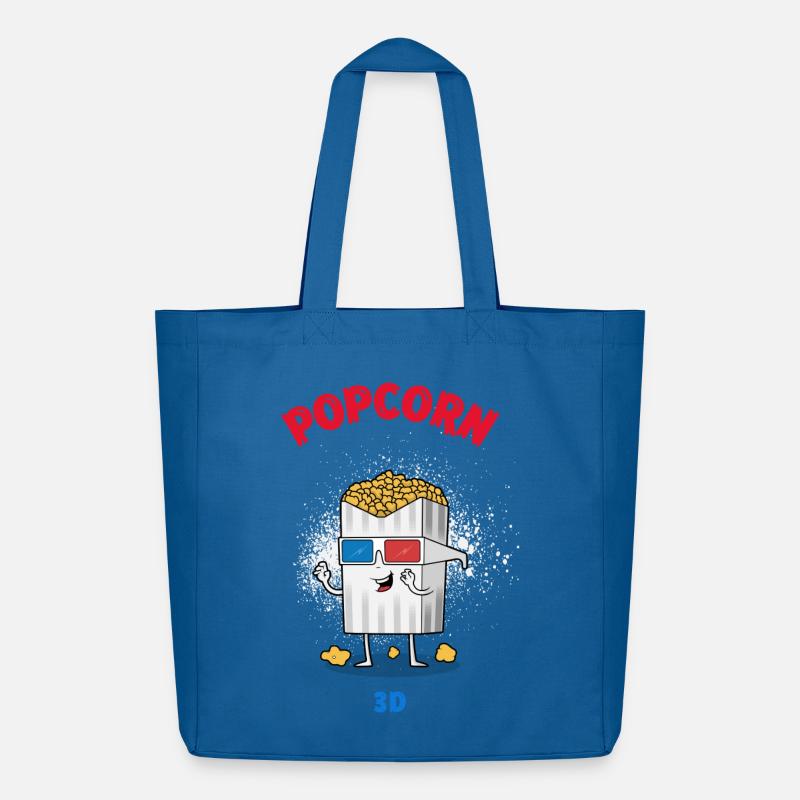 Popcorn - Midweight recycelter Stoffbeutel von Stanley/Stella - Achtsames Blau