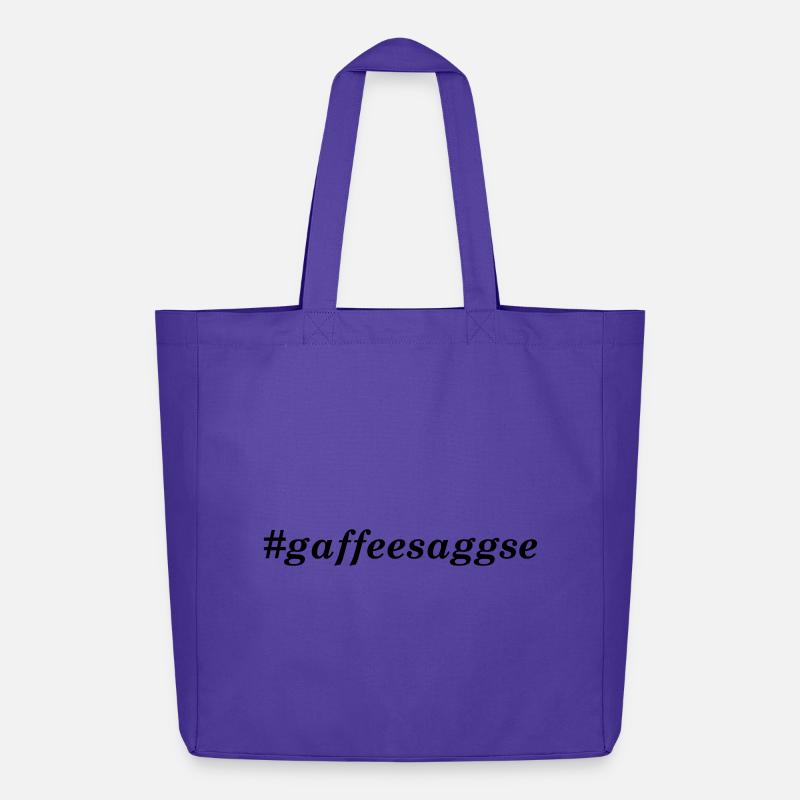 Sachsenliebe gaffeesaggse - Midweight recycelter Stoffbeutel von Stanley/Stella - Purple Love 