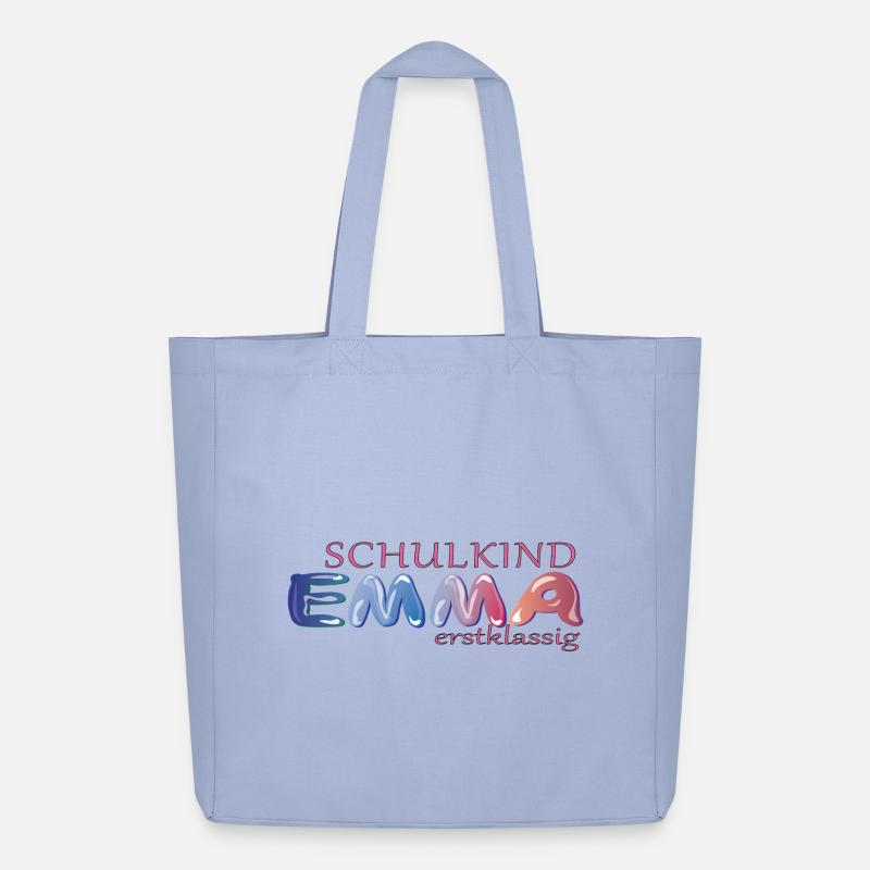 Schulkind Emma Schule - Midweight recycelter Stoffbeutel von Stanley/Stella - Sky