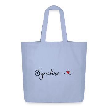 Synchronschwimmen - Midweight recycelter Stoffbeutel von Stanley/Stella - Sky - Vorne