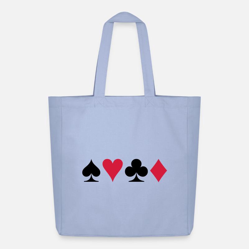 Poker (V) - Midweight recycelter Stoffbeutel von Stanley/Stella - Sky