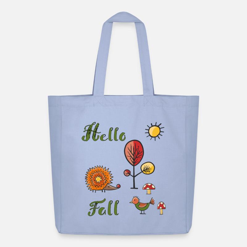 Hello Fall - Midweight recycelter Stoffbeutel von Stanley/Stella - Sky