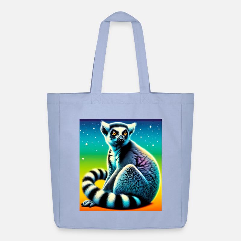 Lemur - Midweight recycelter Stoffbeutel von Stanley/Stella - Sky