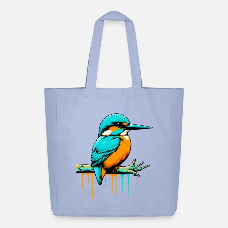 Eisvogel - Midweight recycelter Stoffbeutel von Stanley/Stella - Sky