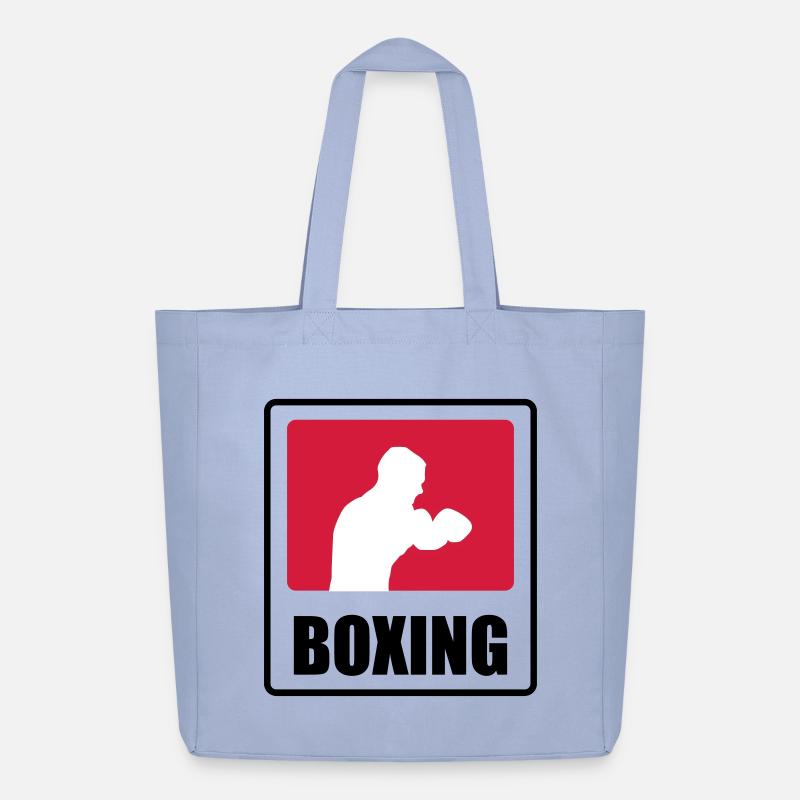 Boxer - Boxen 🥊 - Midweight recycelter Stoffbeutel von Stanley/Stella - Sky