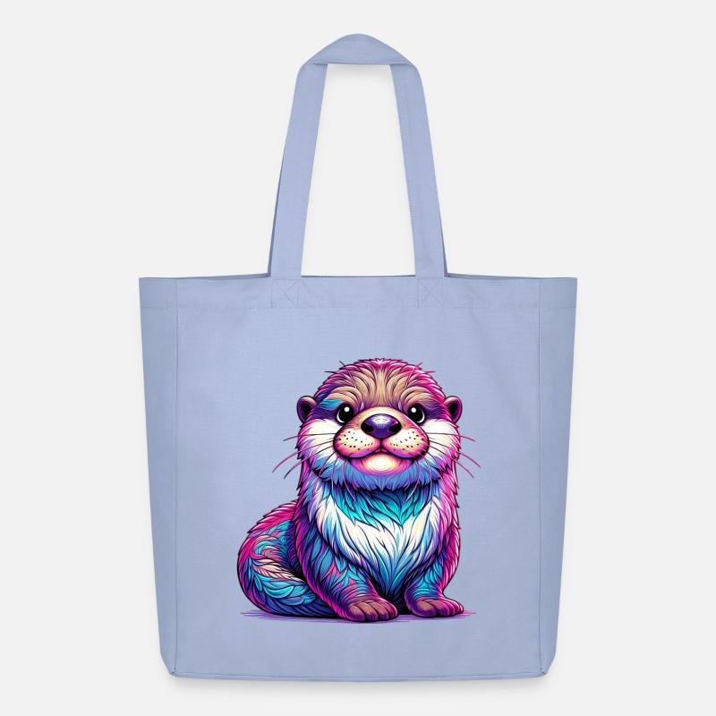 Otter - Midweight recycelter Stoffbeutel von Stanley/Stella - Sky