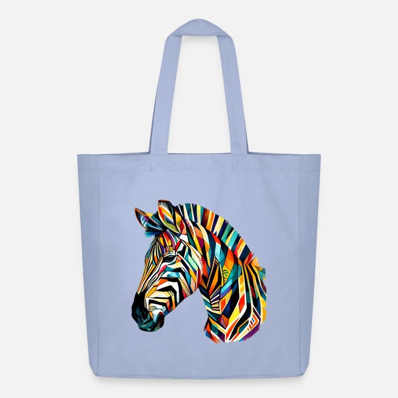 Zebra - Midweight recycelter Stoffbeutel von Stanley/Stella - Sky