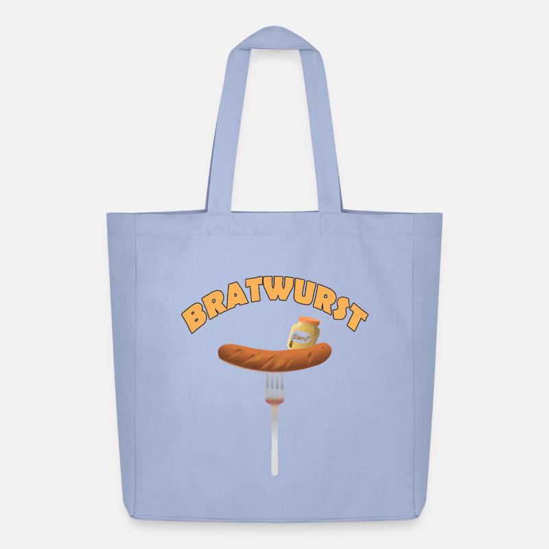 BRATWURST - Midweight recycelter Stoffbeutel von Stanley/Stella - Sky