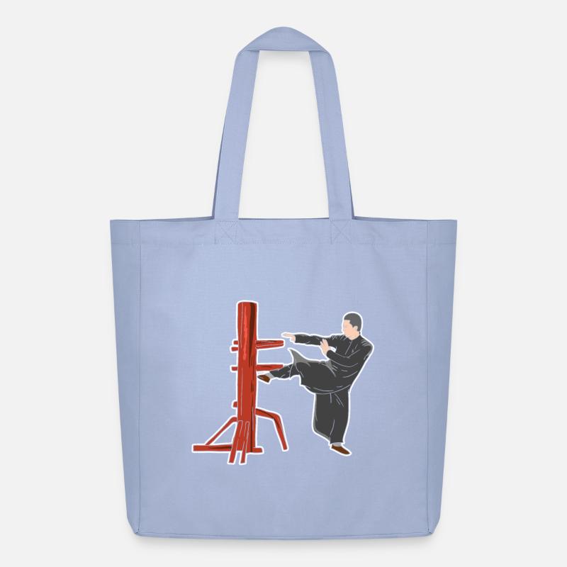 Wing Chun Kampfpose - Midweight recycelter Stoffbeutel von Stanley/Stella - Sky
