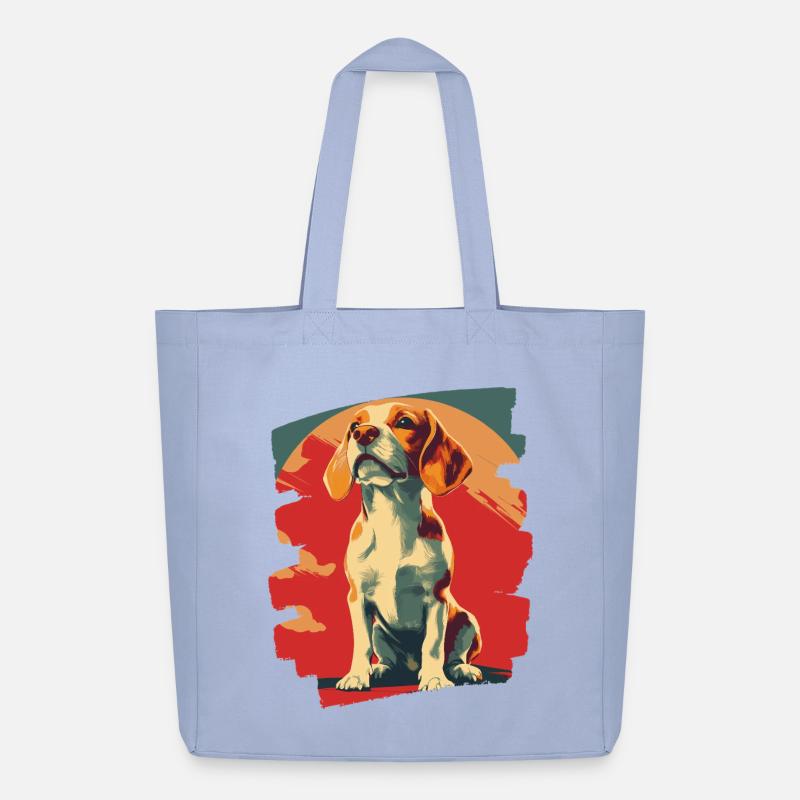 Beagle - Midweight recycelter Stoffbeutel von Stanley/Stella - Sky