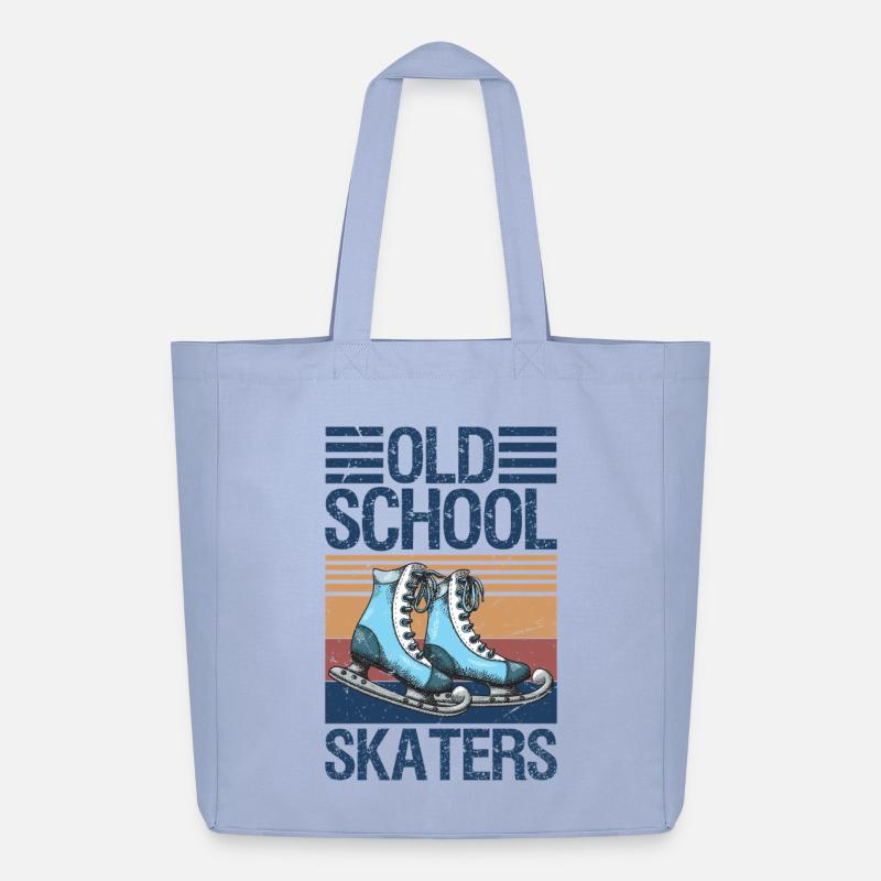 Old School Skaters Roller Skating Roller Derby - Midweight recycelter Stoffbeutel von Stanley/Stella - Sky