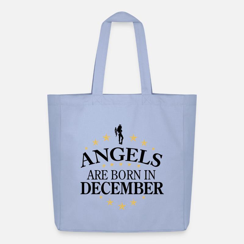 Angels December - Midweight recycelter Stoffbeutel von Stanley/Stella - Sky
