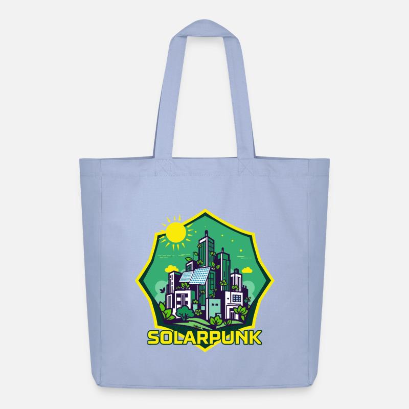Solarpunk - Midweight recycelter Stoffbeutel von Stanley/Stella - Sky
