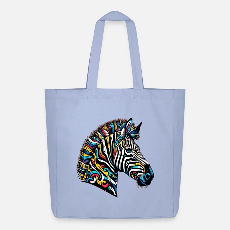 Zebra - Midweight recycelter Stoffbeutel von Stanley/Stella - Sky