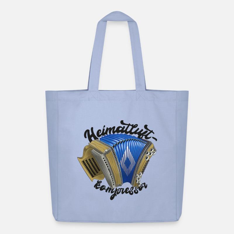 Heimatluftkompressor // dunkel | ZiachON! - Midweight recycelter Stoffbeutel von Stanley/Stella - Sky