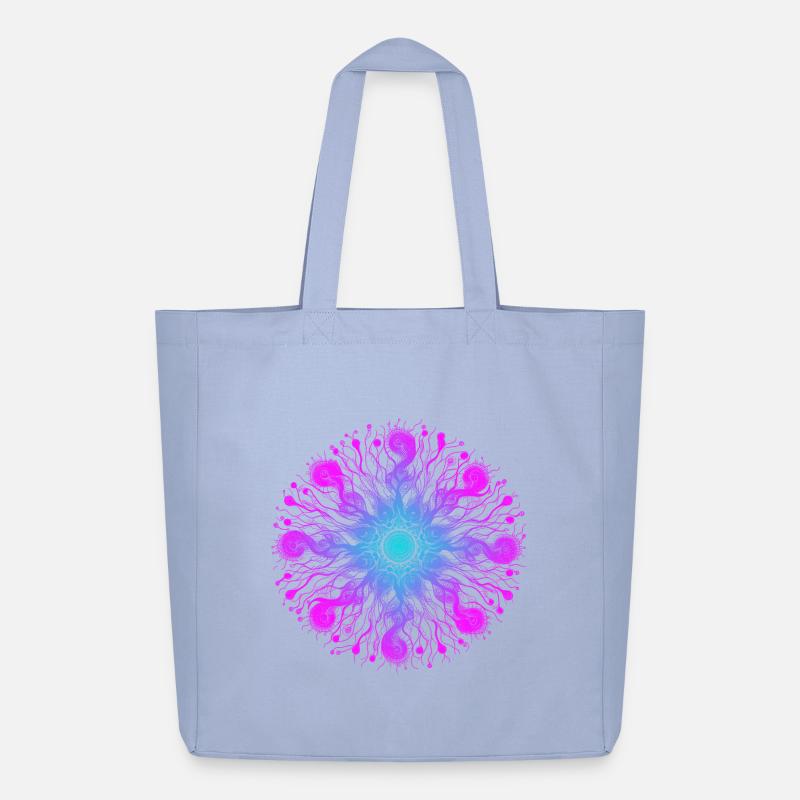 Psyche Mandala - Midweight recycelter Stoffbeutel von Stanley/Stella - Sky