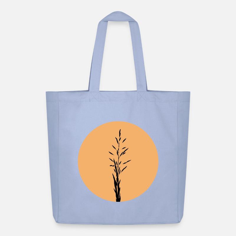 Silhouette im Sunset Circle - Midweight recycelter Stoffbeutel von Stanley/Stella - Sky