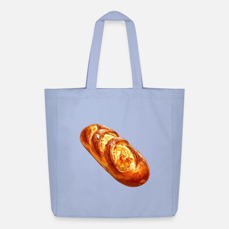 Brot oder Baguette - Midweight recycelter Stoffbeutel von Stanley/Stella - Sky