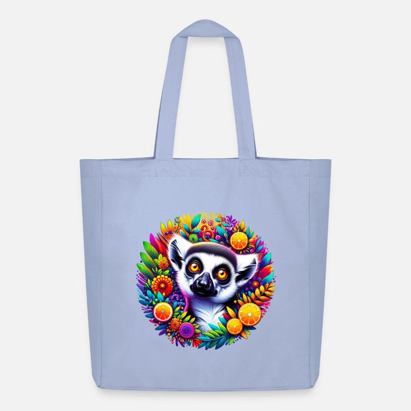 Lemur - Midweight recycelter Stoffbeutel von Stanley/Stella - Sky