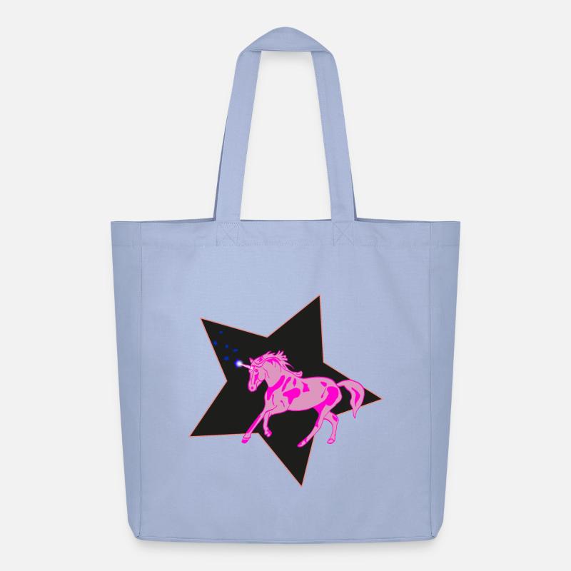 Einhorn - Midweight recycelter Stoffbeutel von Stanley/Stella - Sky
