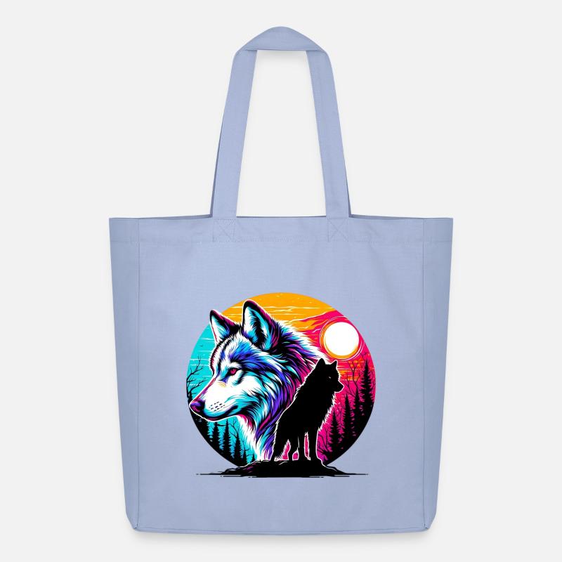 Wolf - Midweight recycelter Stoffbeutel von Stanley/Stella - Sky