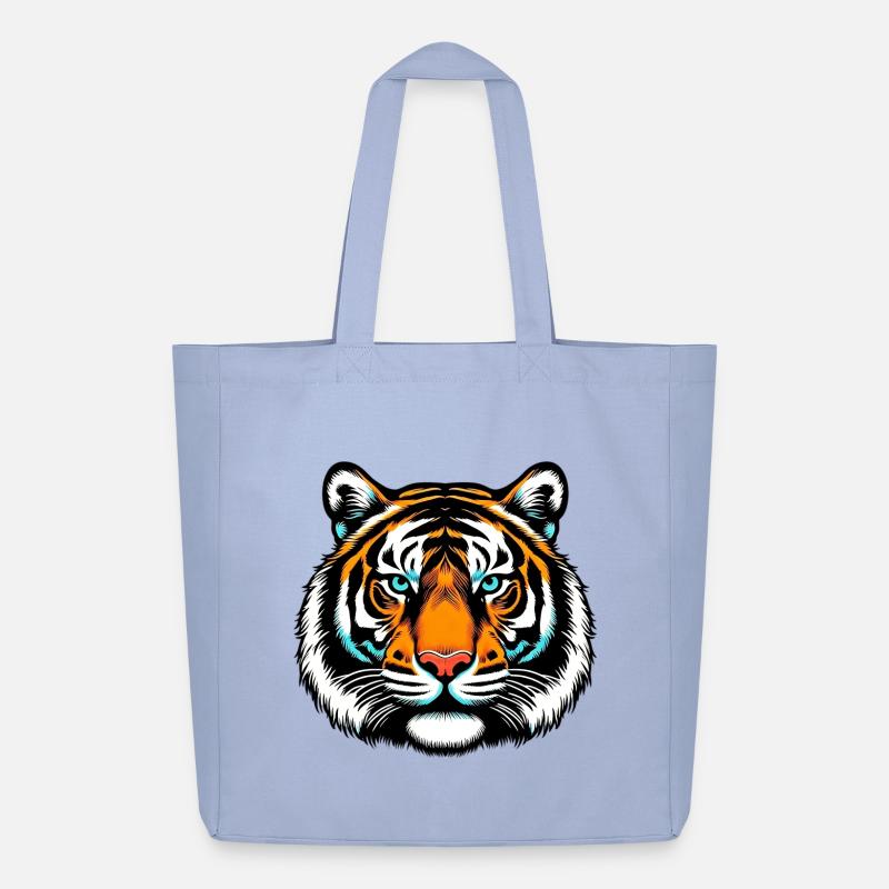 Tiger - Midweight recycelter Stoffbeutel von Stanley/Stella - Sky