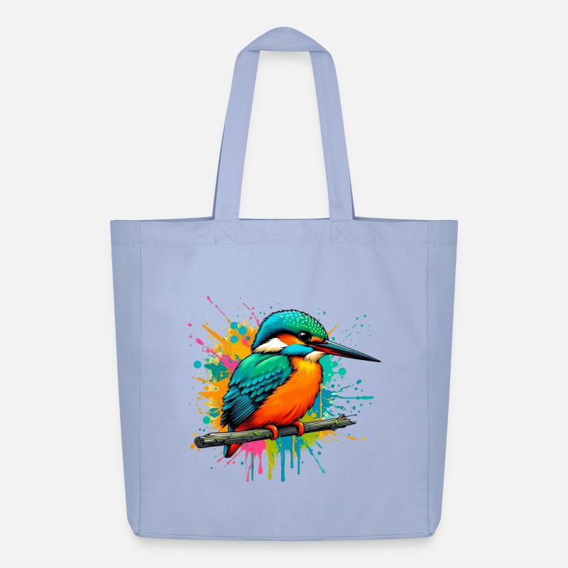 Eisvogel - Midweight recycelter Stoffbeutel von Stanley/Stella - Sky
