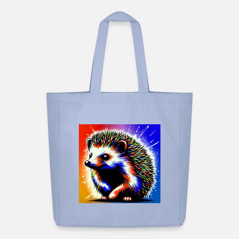 hérisson - Tote bag Stanley/Stella Midweight recyclé - ciel