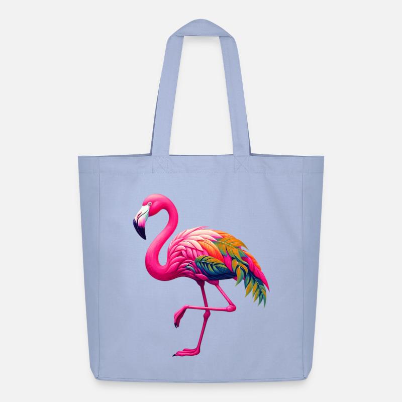 Flamingo - Midweight recycelter Stoffbeutel von Stanley/Stella - Sky